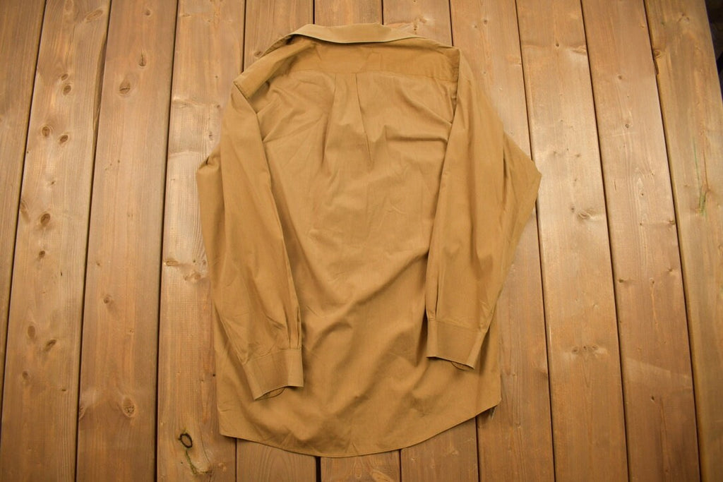 Vintage 1990s Van Heusen Blank Button Up Shirt