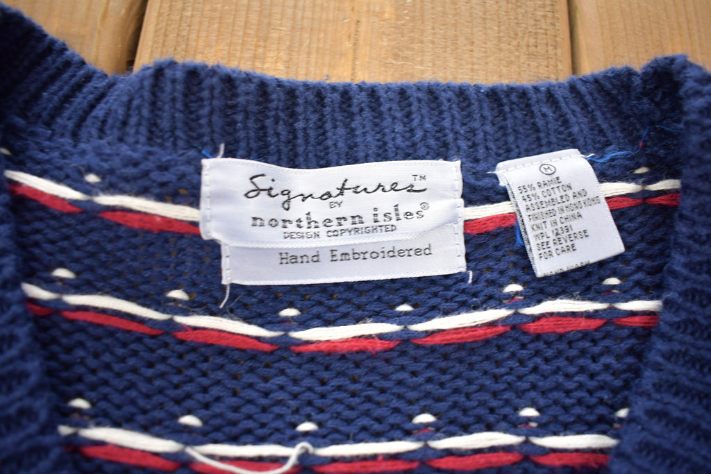 Vintage 1990s USA Button Up Knit Sweater