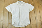 Vintage 1990s Gap Linen Boating Button Up Shirt