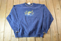 Vintage 1990s Bass Fishing Embroidered Crewneck