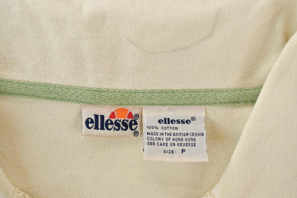 Vintage 1990s Ellesse Collared Crewneck Sweatshirt
