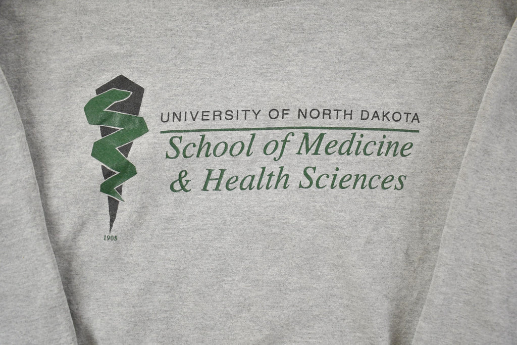 Vintage 1990s University Of North Dakota School Of Medicine Collegiate Crewneck