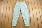 Vintage 1990's Zena Light Turquoise Jeans Size 28 x 30