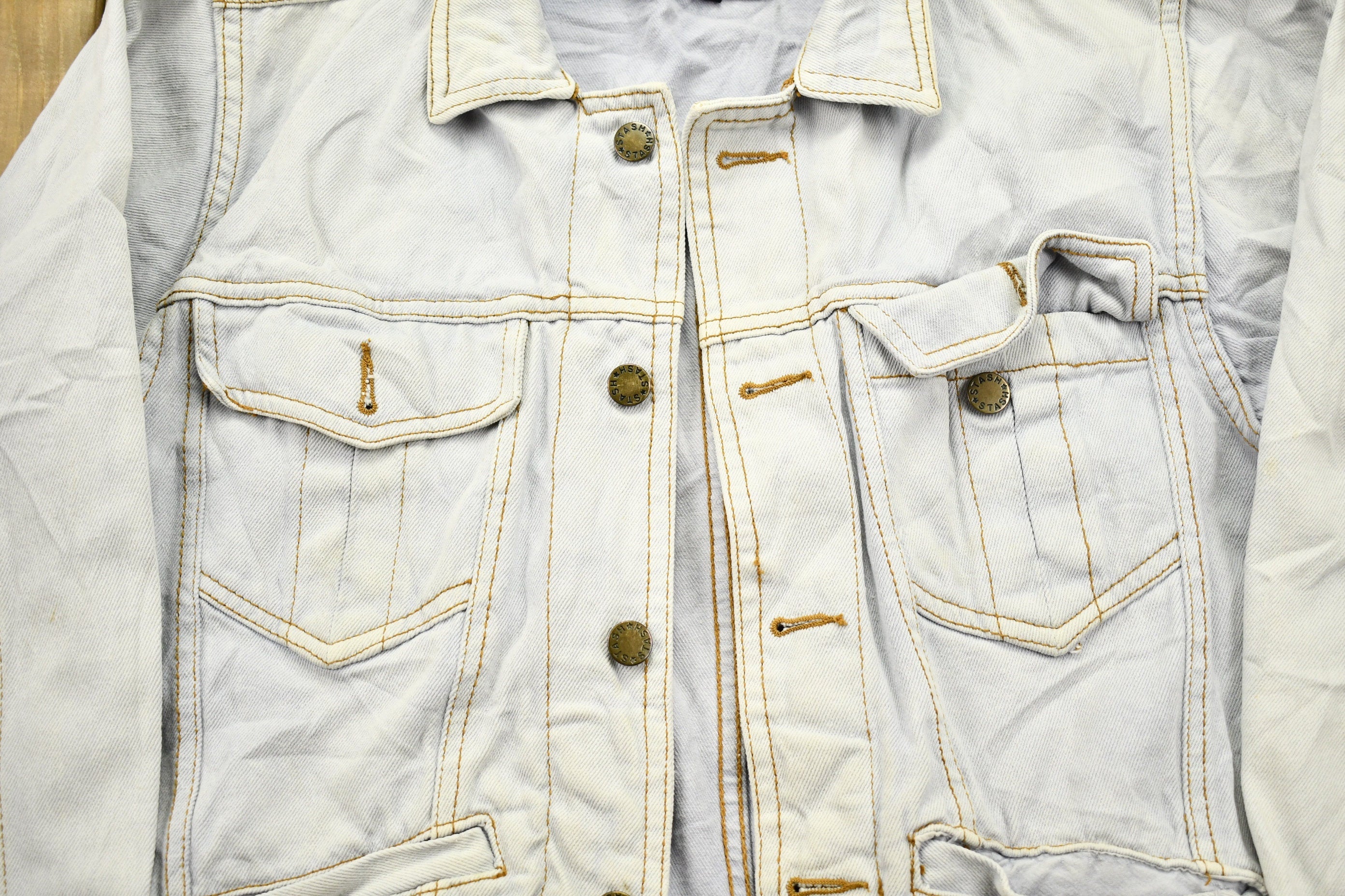 Vintage 1990s Stash Denim Jean Jacket
