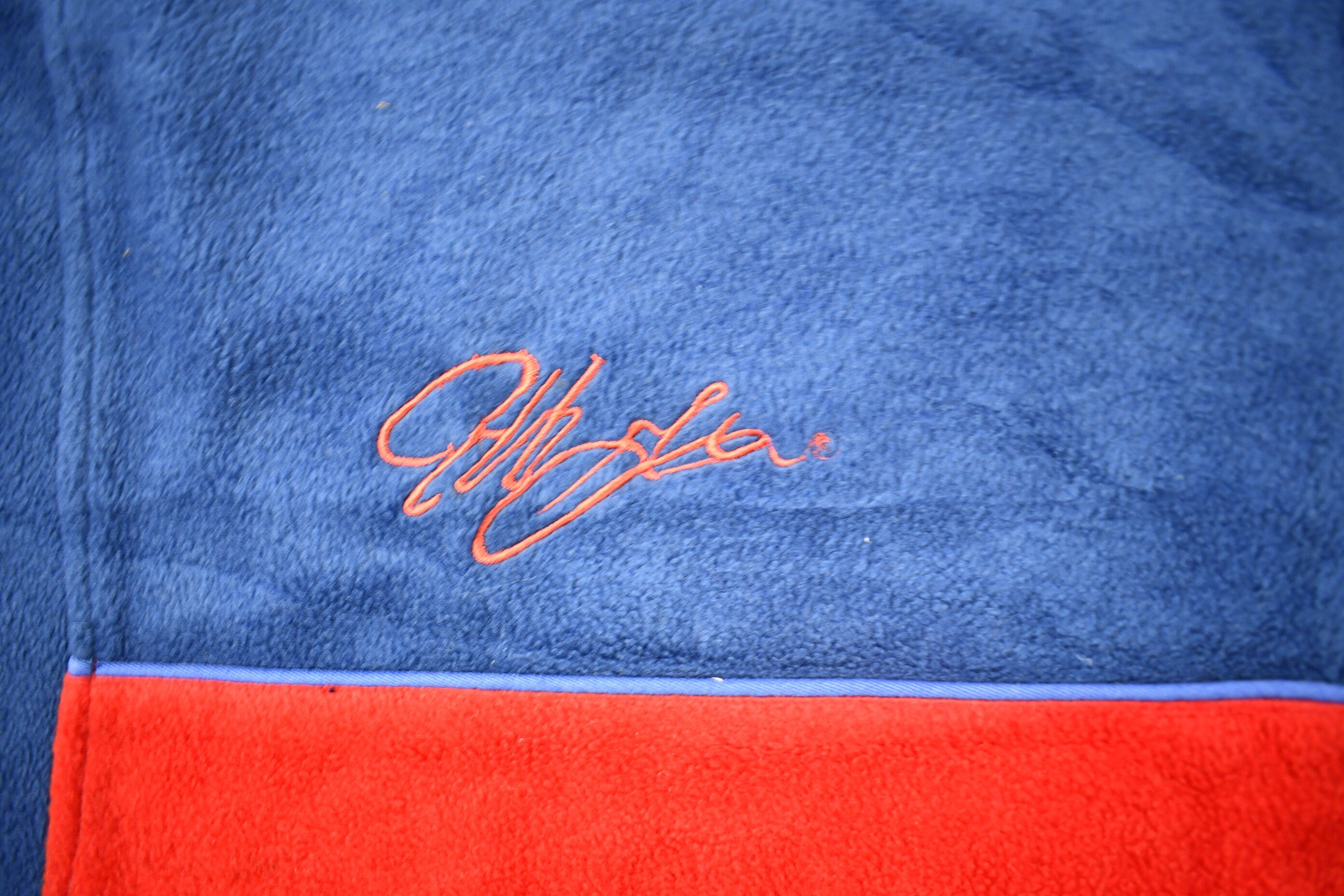 Vintage 1990s Jeff Gordon Nascar Quarter Zip Fleece Sweater  Sportswear  Color Block  Streetwear  Athleisure  Embroidered