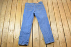 Vintage 1990s Levi Strauss Red Tab Denim Jeans Size 36 x 31 Made In USA
