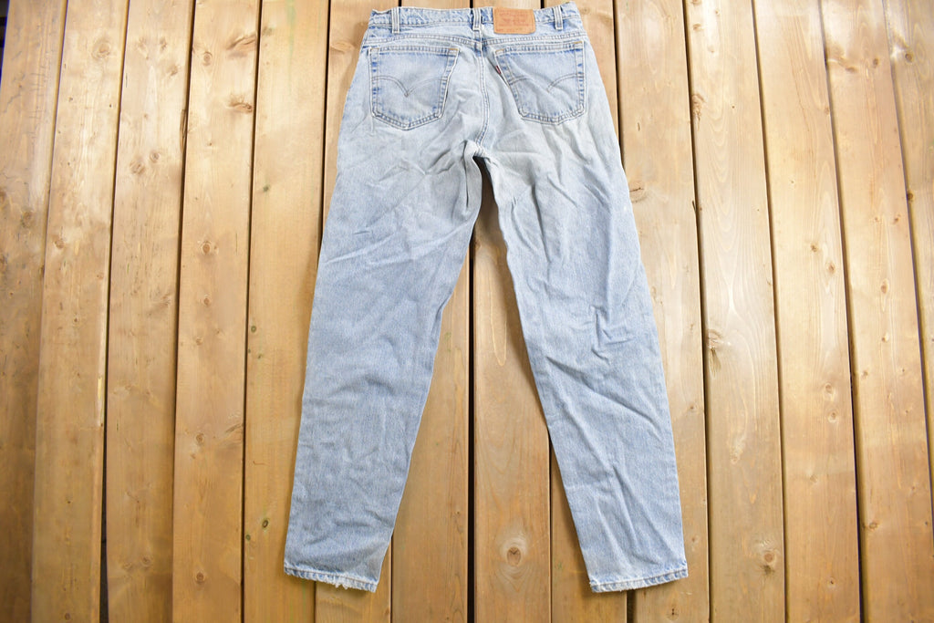 Vintage 1990s Levi's 550 Red Tab Denim Jeans Size 32 x 32