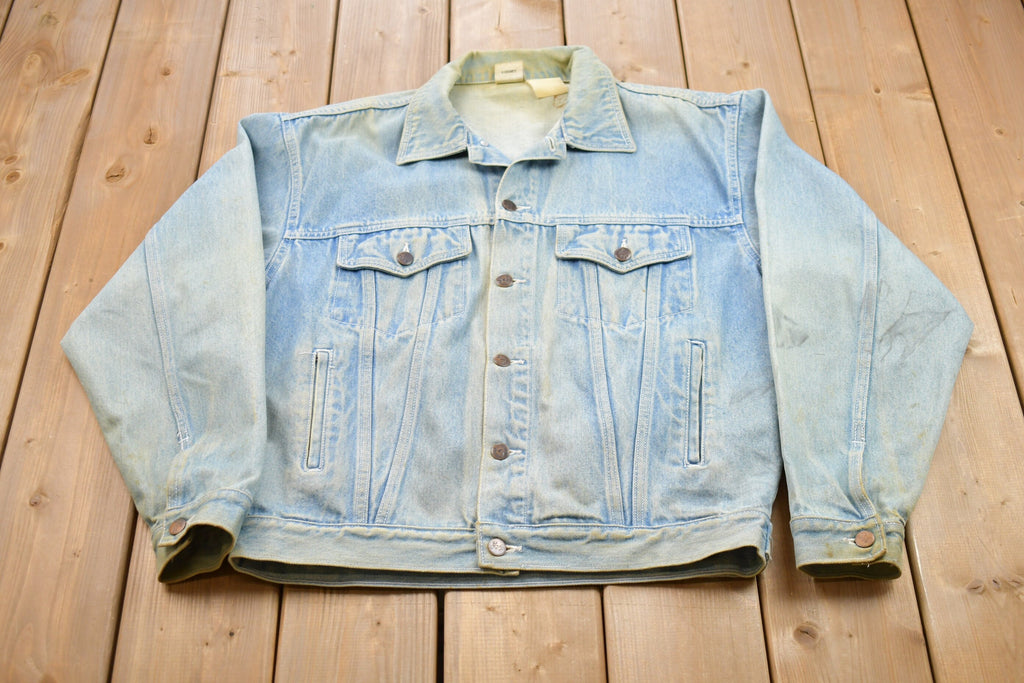 Vintage 1990s Winnie The Pooh Embroidered Jean Jacket