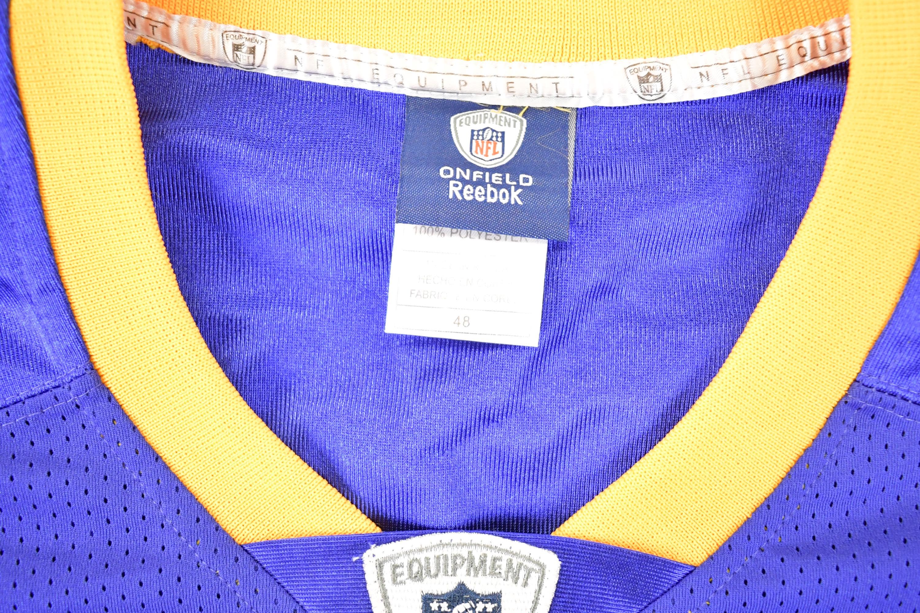 Vintage Y2K Reebok Minnesota Vikings Donovan Mcnabb NFL Jersey Men's XL / Football Fan Apparel / 2000s Sportswear / Single Stitch Tee