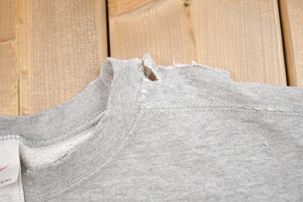 Vintage 1990s Nike Embroidered Mini Swoosh Crewneck Sweatshirt