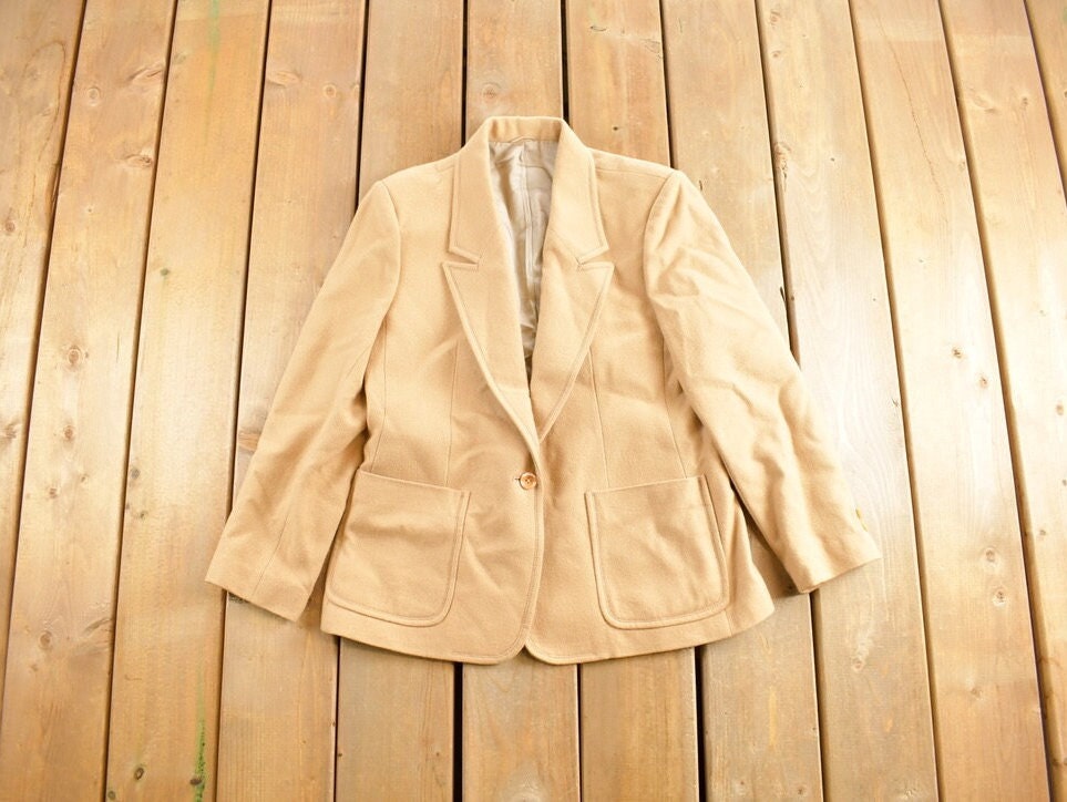 Vintage 1990's Lineapi Wool Blazer Jacket