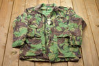 Vintage 1980s Army Military DPM CamoJacket