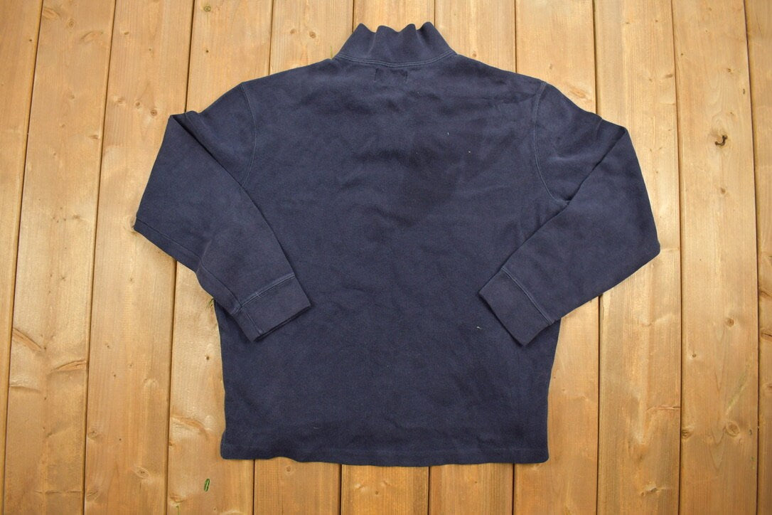 Vintage 1990s Polo Ralph Lauren Quarter Zip Sweatshirt