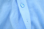 Vintage 1990s King Sport Light Blue Knitted Cardigan Sweater