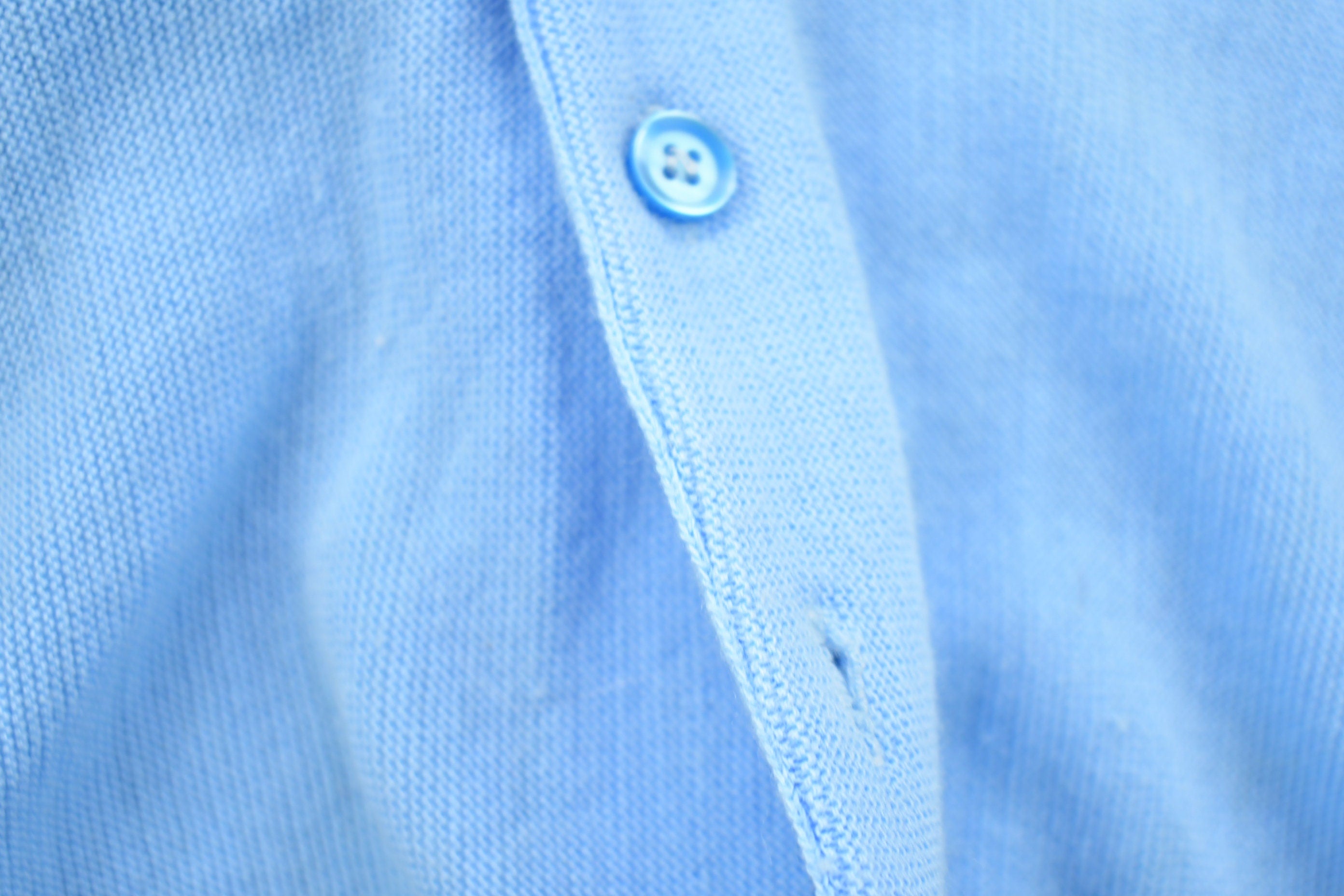 Vintage 1990s King Sport Light Blue Knitted Cardigan Sweater