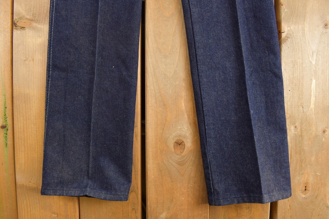 Vintage 1990's Bon Soir Blue Denim Jeans 24 x 35