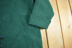 Vintage 1990s The Eagle's Eye Wool Full Length Over Coat Men's Small