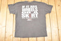 Vintage 1990s No Fear Racing Souvenir Travel T-Shirt Men's L