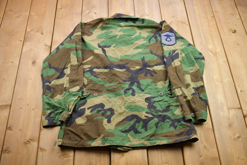 Vintage Military Button Up Shirt