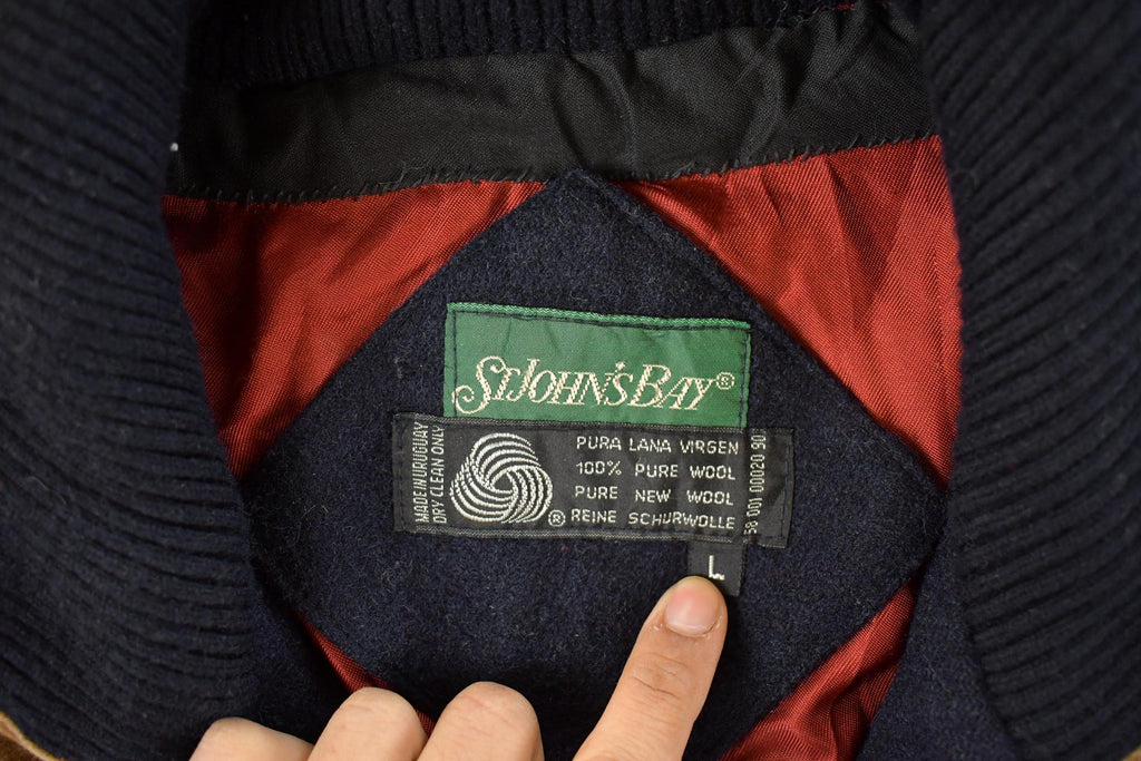 Vintage 1990s St. John's Bay Wool Jacket Men's Large