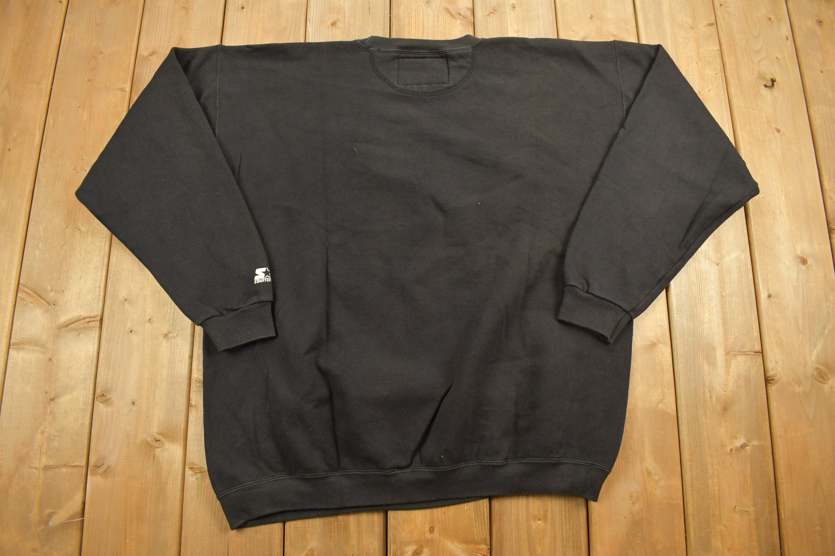 Vintage 1990s Starter Blank Crewneck Sweatshirt
