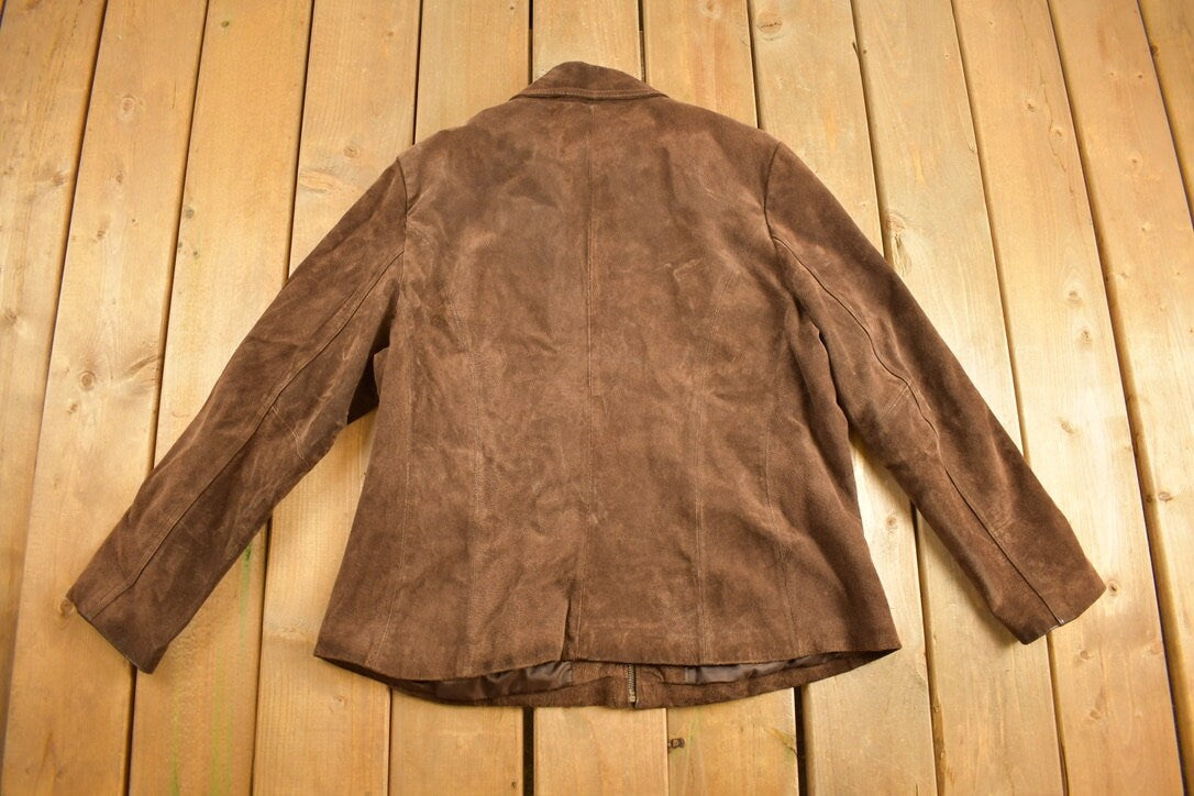 Vintage 1990s Siena Suede Jacket