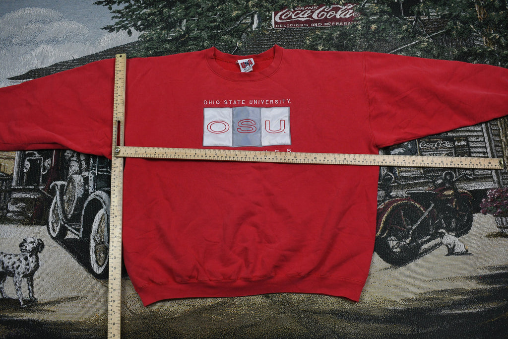 Vintage 1990s University Of Ohio Buckeyes Sportswear Graphic Crewneck