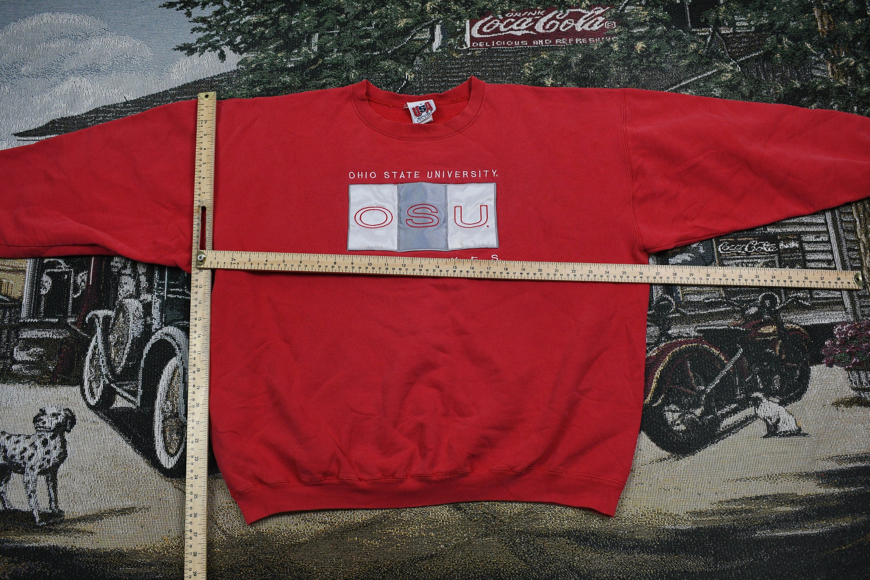 Vintage 1990s University Of Ohio Buckeyes Sportswear Graphic Crewneck