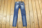 Vintage Y2K Miss Me Skinny Bedazzled Low Rise Jeans Size 26x31