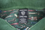 Vintage 1990s Warner Brothers Tasmanian Devil Tools Quarter Button Up Golf Shirt