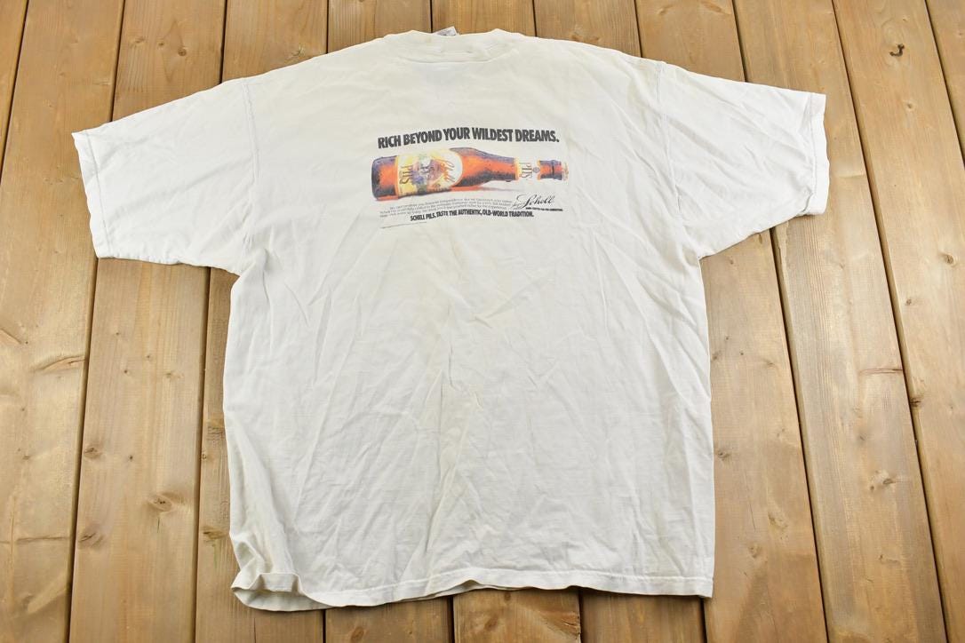 Vintage 1990s Schell Brewing Co Graphic T-Shirt