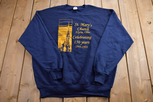 Vintage 1990s Crewneck Sweatshirt / 90s Crewneck / Made In USA / Essential / Streetwear / 90s