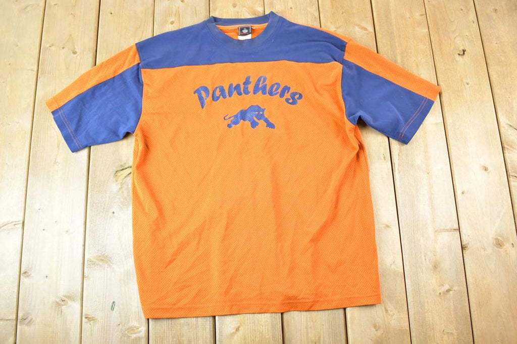 Vintage 1990s Panthers Footlocker blanks Souvenir T-Shirt Men's L