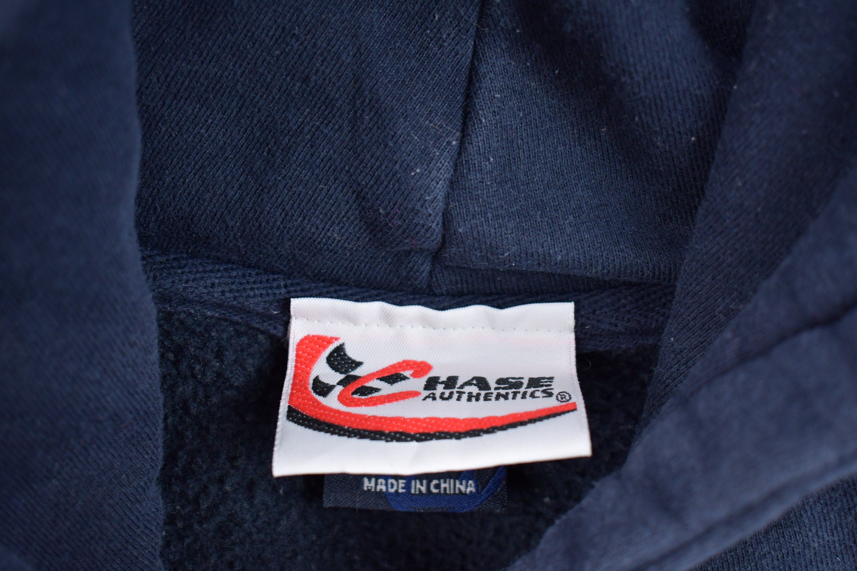 Vintage 1990s Jeff Gordon Chase Authentic Nascar Graphic Hoodie