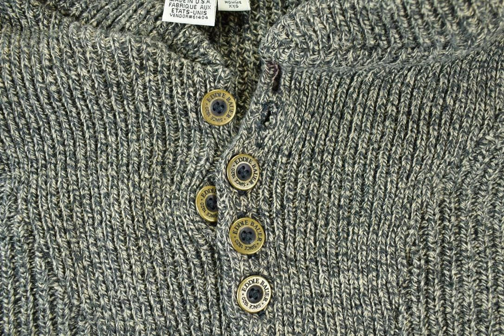 Vintage 1990s Eddie Bauer Heavy Knit Crewneck Sweater
