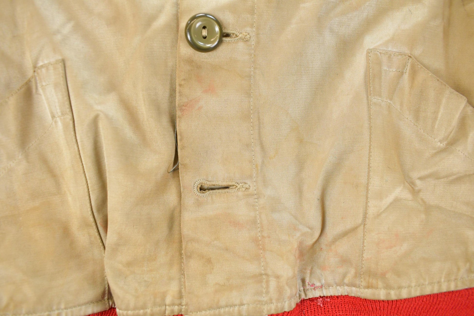 Vintage 1940s Duluth East Collegiate Varsity Jacket Men's Small