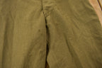 Vintage 1980s Military Green Army Pants Size 32 x 27