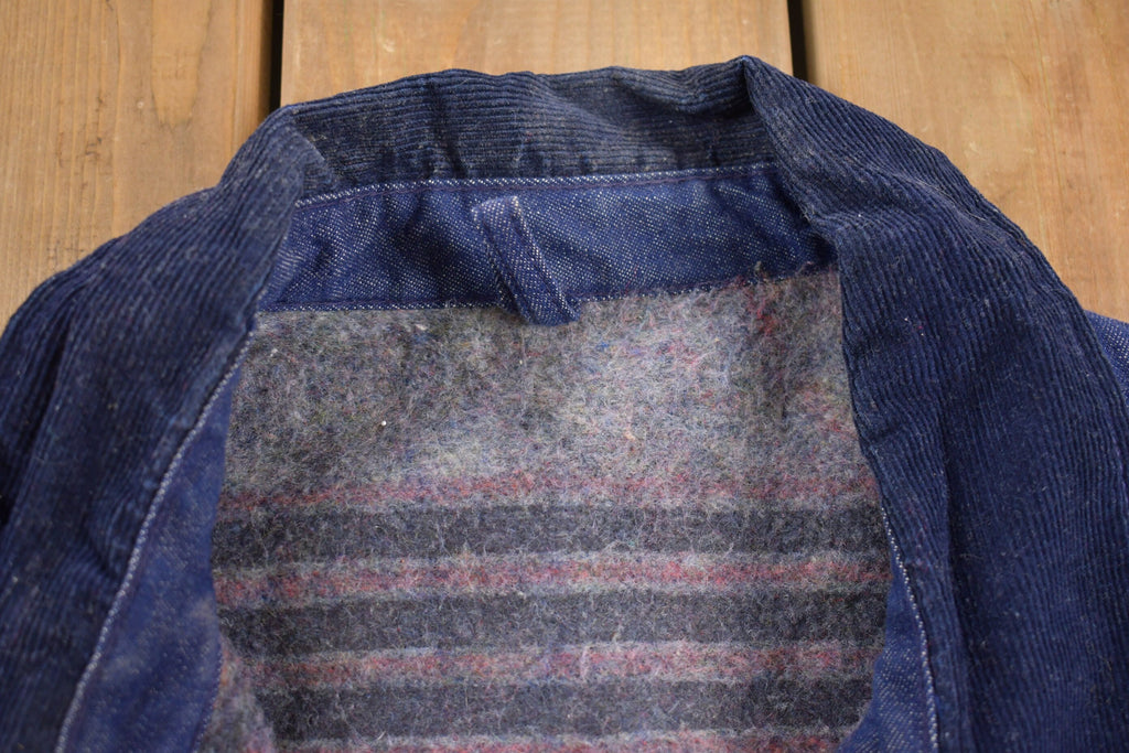 Vintage 1990s Denim Chore Coat