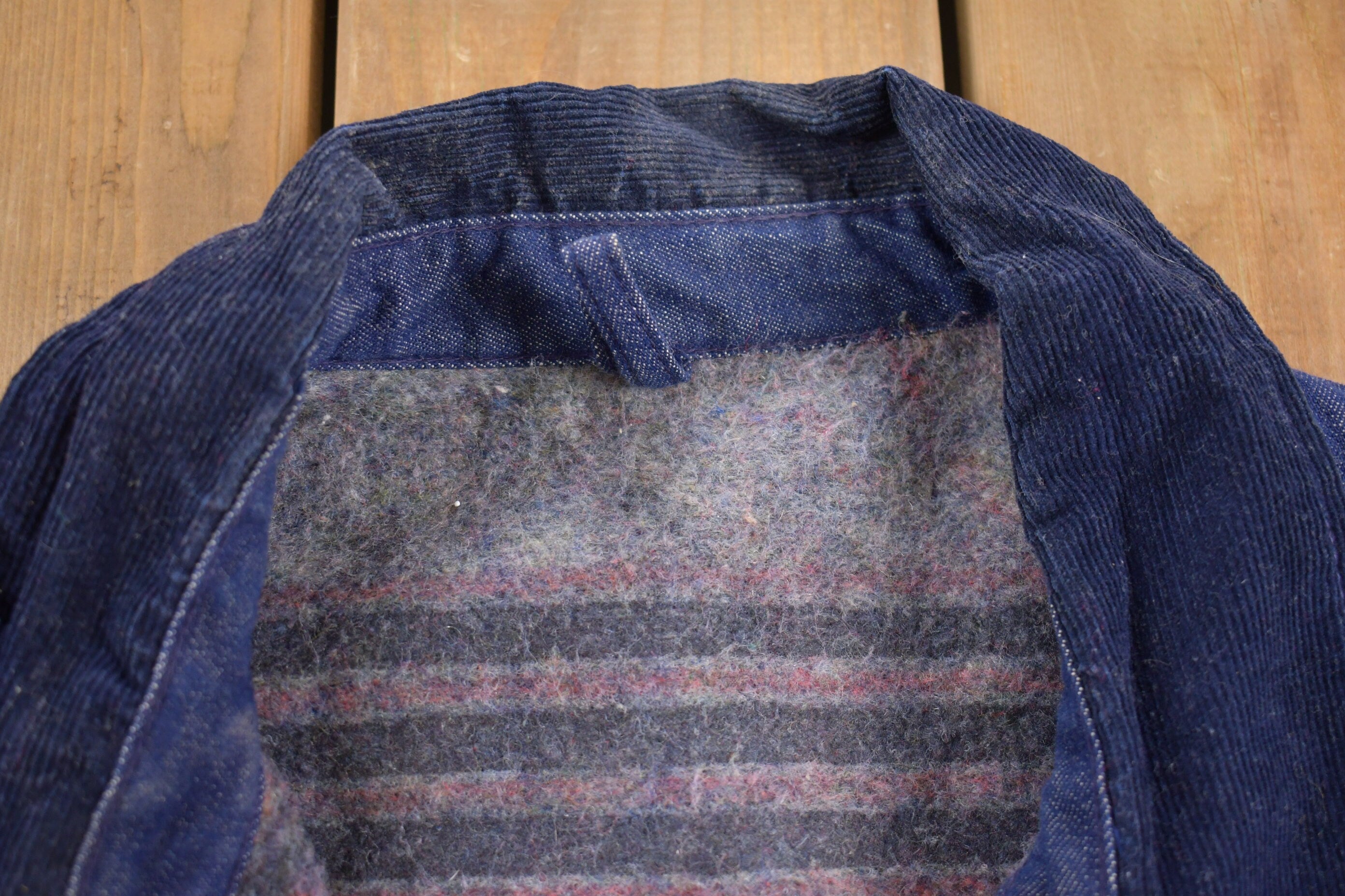 Vintage 1990s Denim Chore Coat