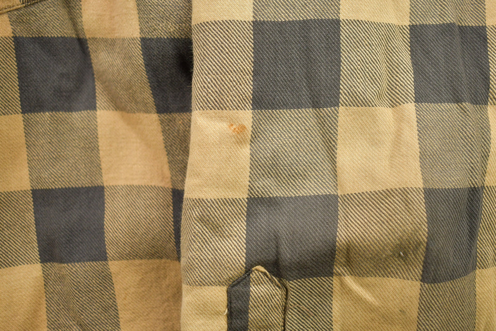 Vintage 1990s Arrow Insulated Plaid Flannel Button Up Shirt