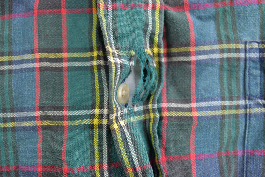 Vintage 1990s Tommy Hilfiger Plaid Button Up Shirt
