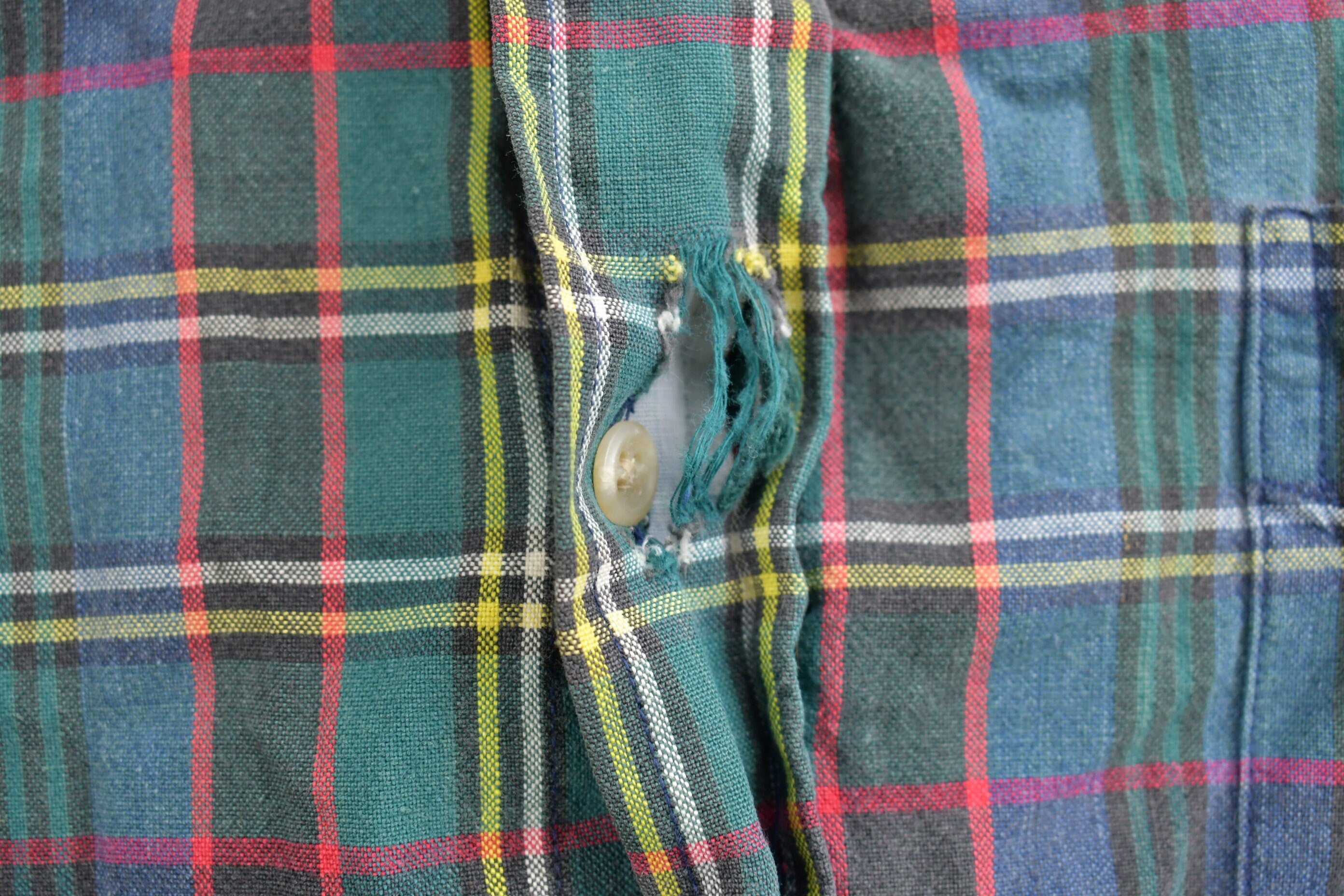 Vintage 1990s Tommy Hilfiger Plaid Button Up Shirt