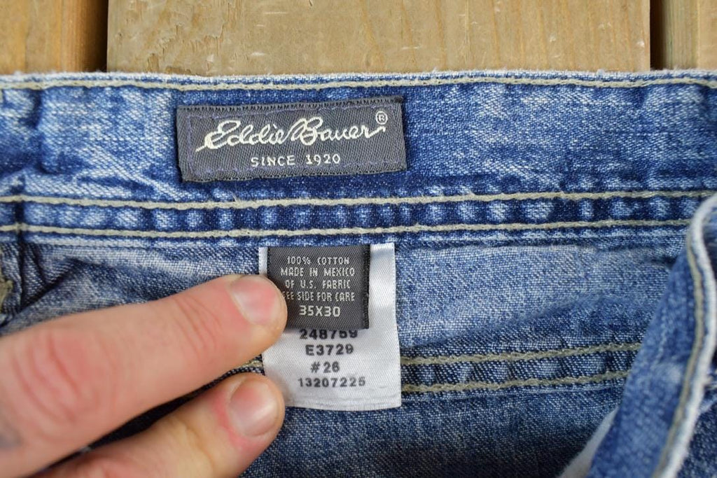 Vintage 1990s Eddie Bauer Denim Jeans Size 35 x 30