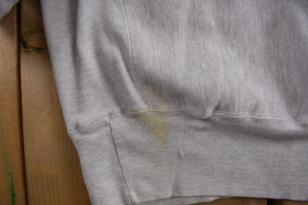Vintage 1990s Hand Embroidered Heart Crewneck Sweatshirt