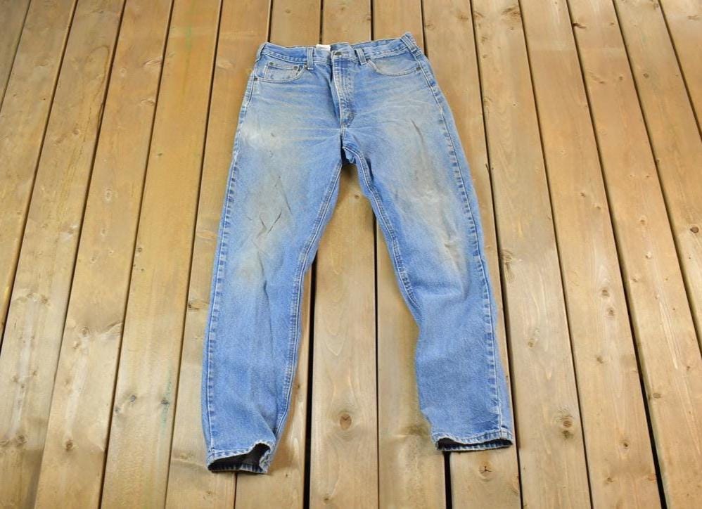Vintage 1990s Carhartt Denim Jeans Size 36 x 32