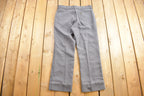 Vintage 1990s Lee Grey Trousers Size 34 x 28