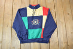 Vintage 1990s Alfred Dunner Quarter Button Crewneck Sweatshirt