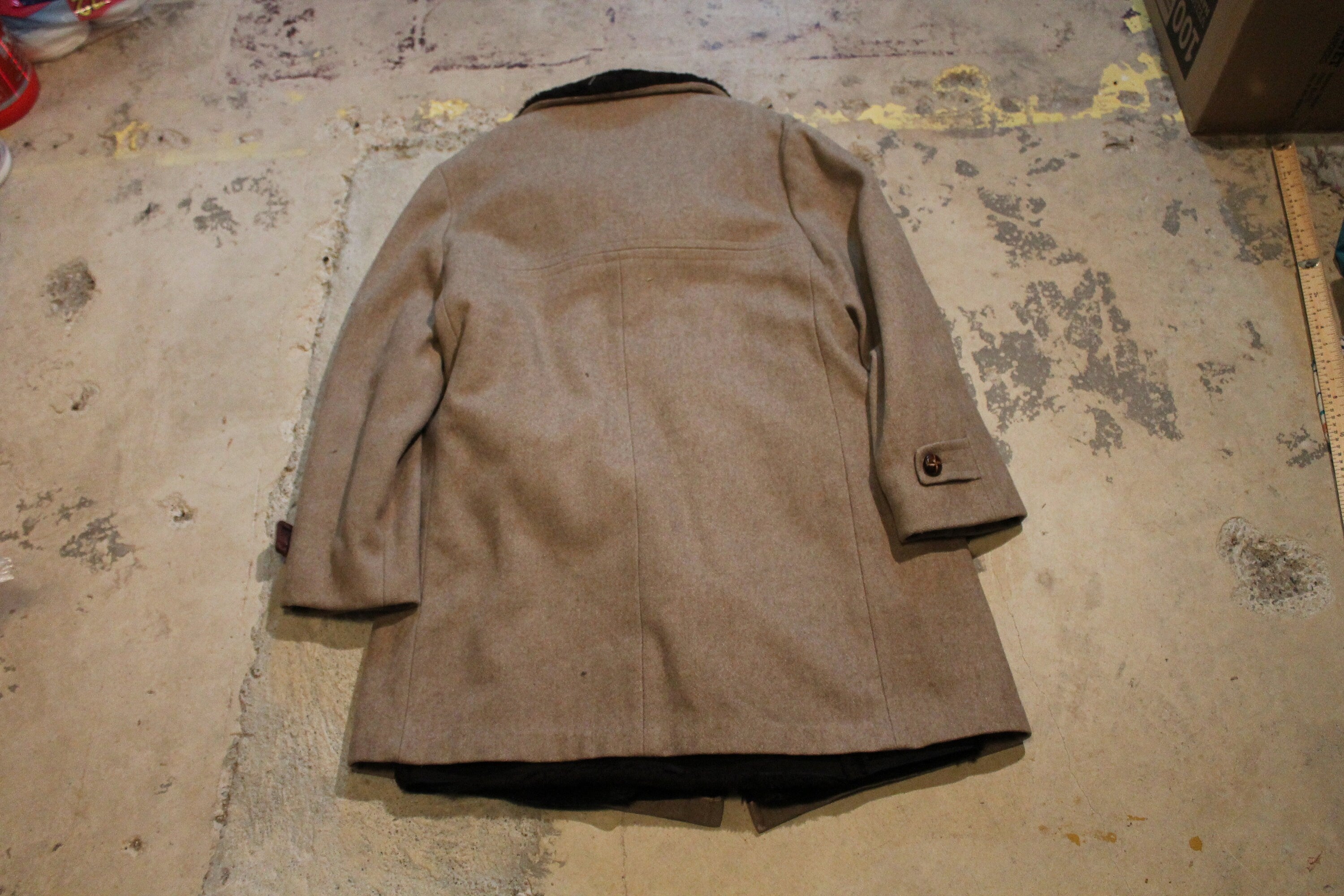 Vintage 1980s Fur Collar Winter Jacket