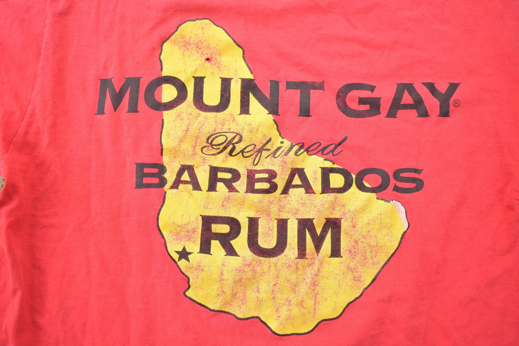 Vintage 1990s Mount Gay Eclipse Barbados Rum Graphic T Shirt / Vintage T Shirt / Streetwear / Graphic Tee / Made in USA