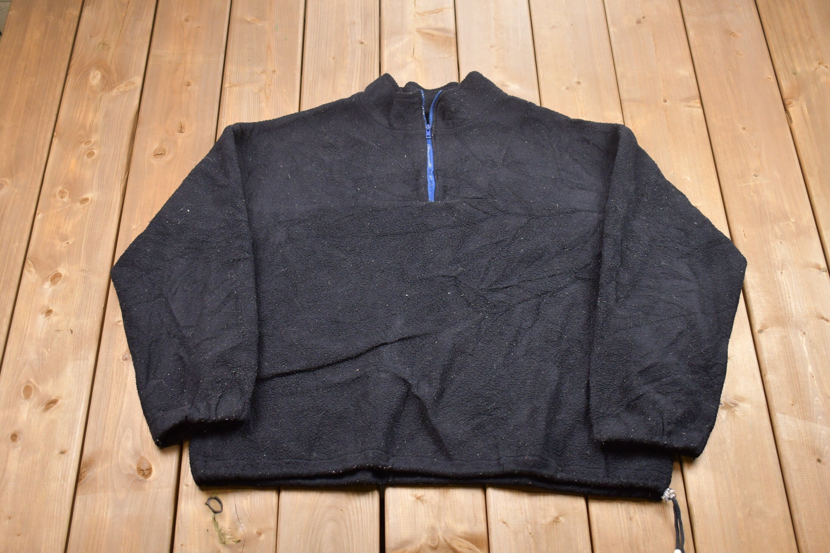 Vintage 1990s Ski Doo Summit Quarter Zip Fleece Sweater